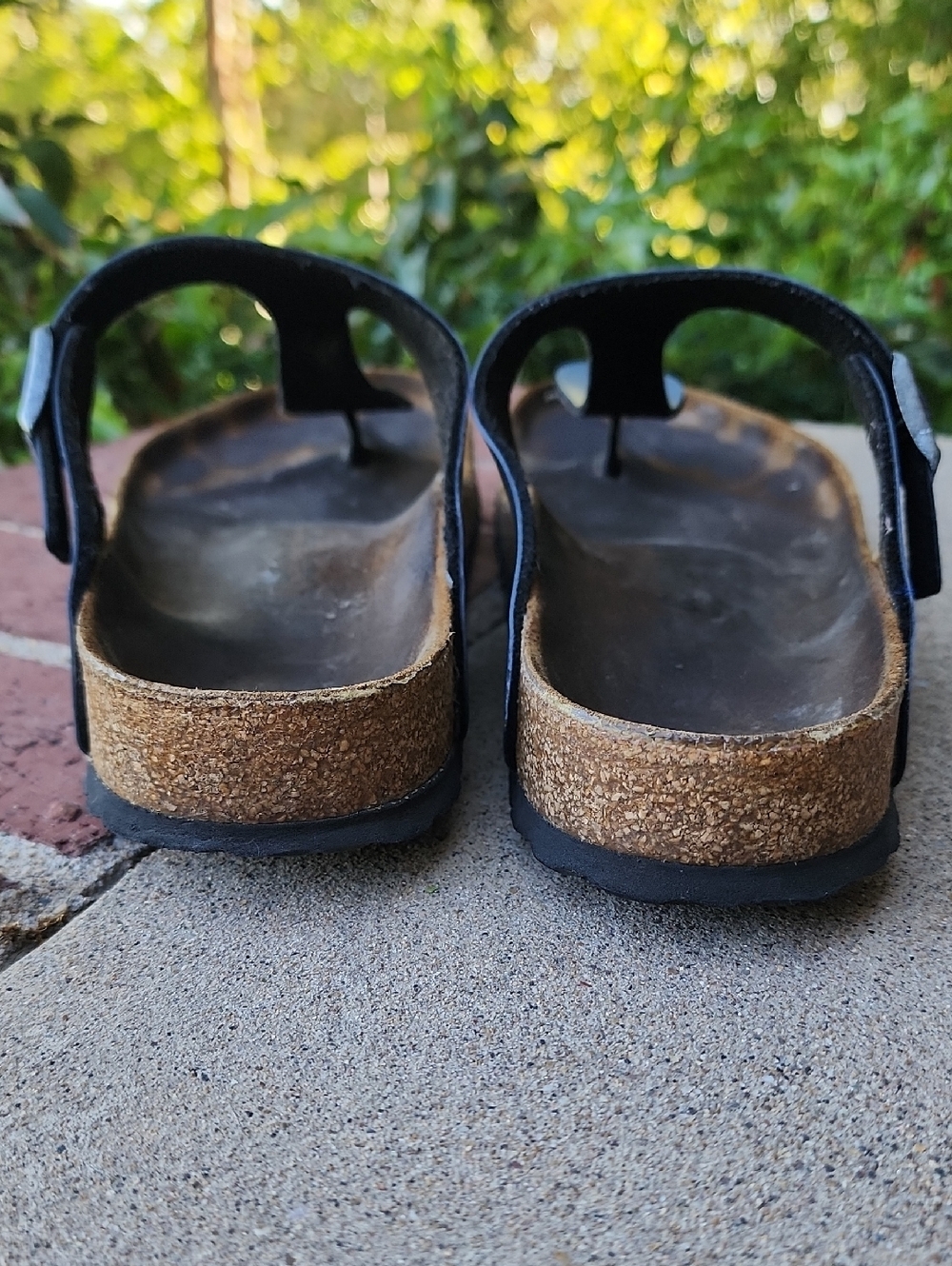 Birkenstock Gizeh Onyx Birko-Flor Sandals - Picture 5 of 16